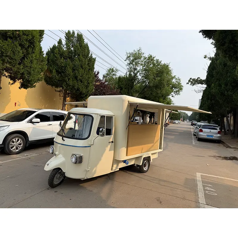 Trucail Barra Caife Soghluaiste Piaggio Ape